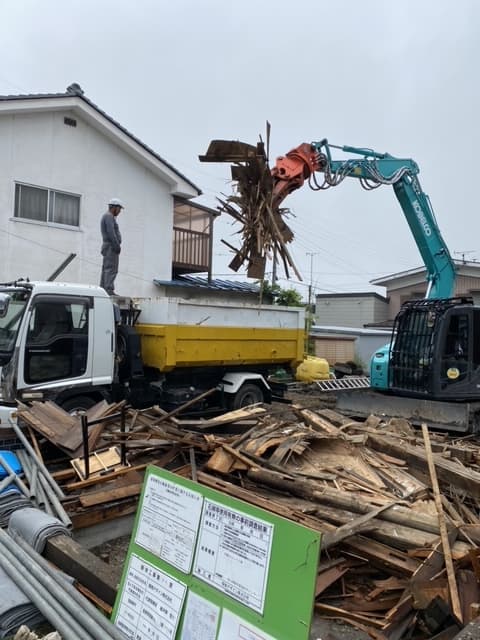 店舗内装の解体工事